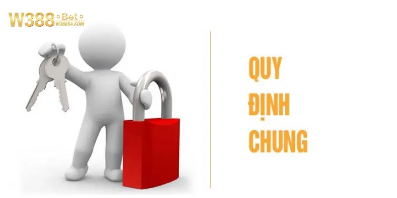 Quy định chung W388 về việc đăng ký tài khoản